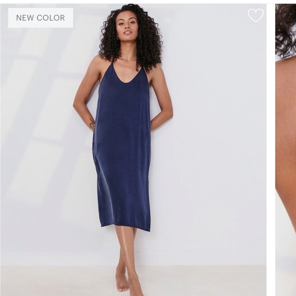 Lunya Washable silk slip dress